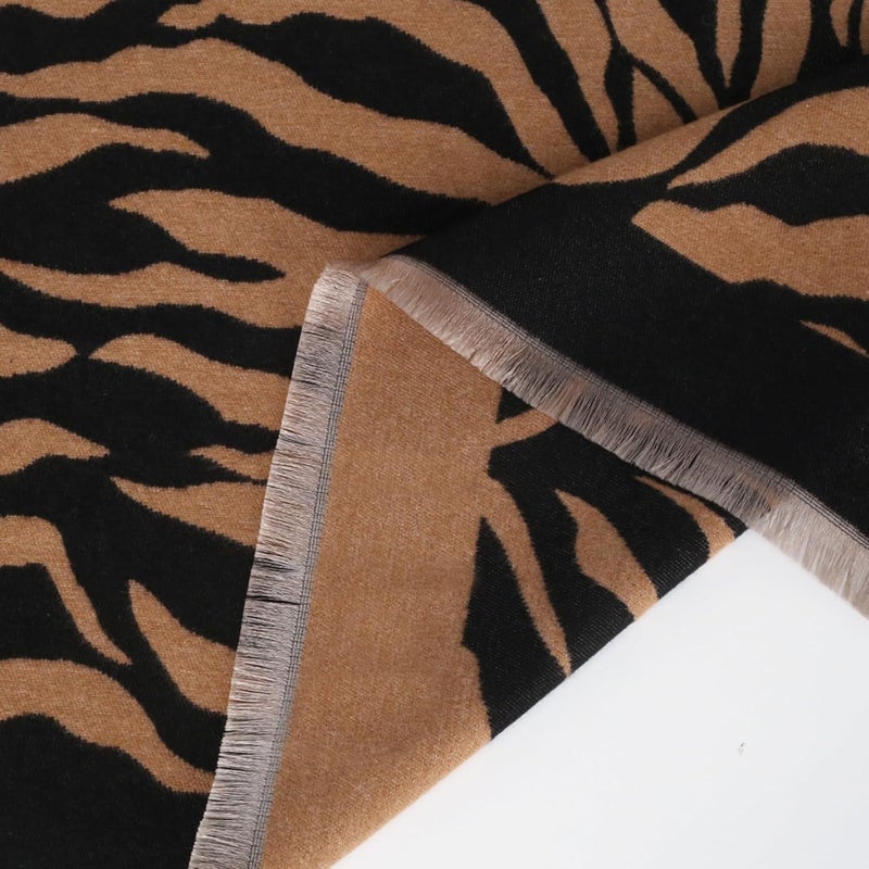 EXTREE Scarfs for Women Pashmina Silky Shawl Wrap for Evening Dressing Blanket Open Front Poncho Cape - Image 3